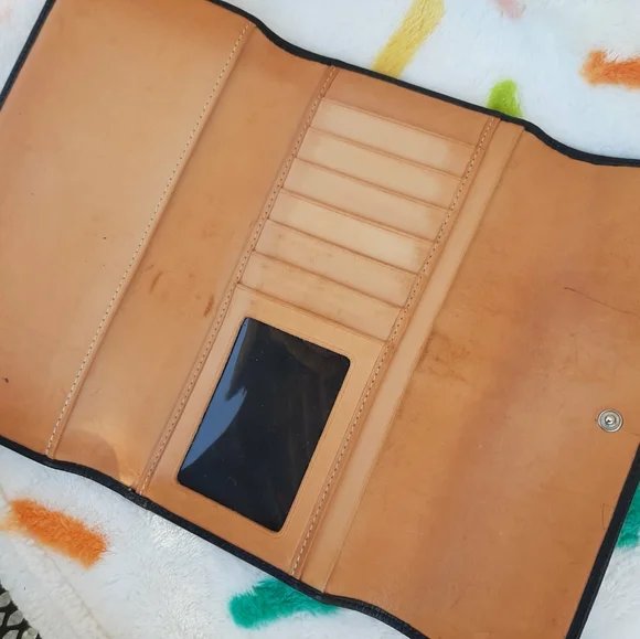 COACH Y2K Mini Signature 2-Piece Set Soho Era Buckle Long Wallet + Matching Case - Picture 14 of 16